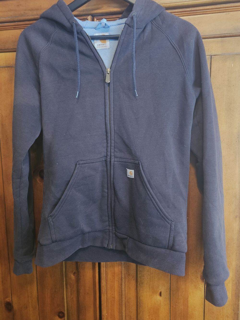 Carhartt Women's WJ012 Thermal-Lined Full Zip Hoodie Jacket M